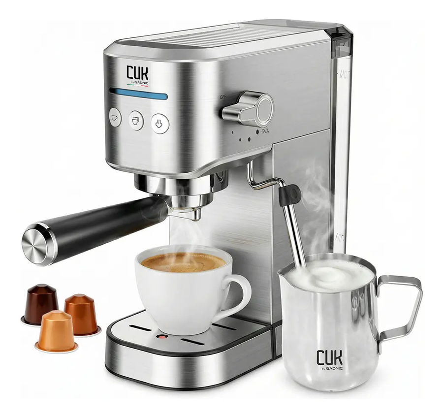 Cafetera Espresso CUK by Gadnic 20 Bar